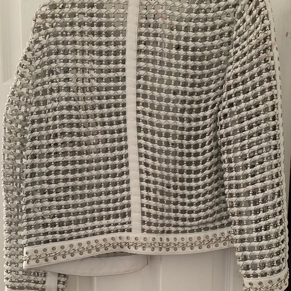 ALICE & OLIVIA LEATHER JACKET